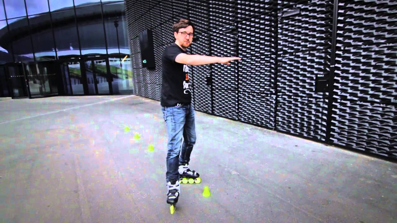 Brush - nauka tricków, freestyle slalom na rolkach