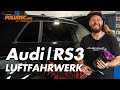 Audi RS3 Luftfahrwerk Einbau mit v.sld industries - Airride - FOLIATEC.com