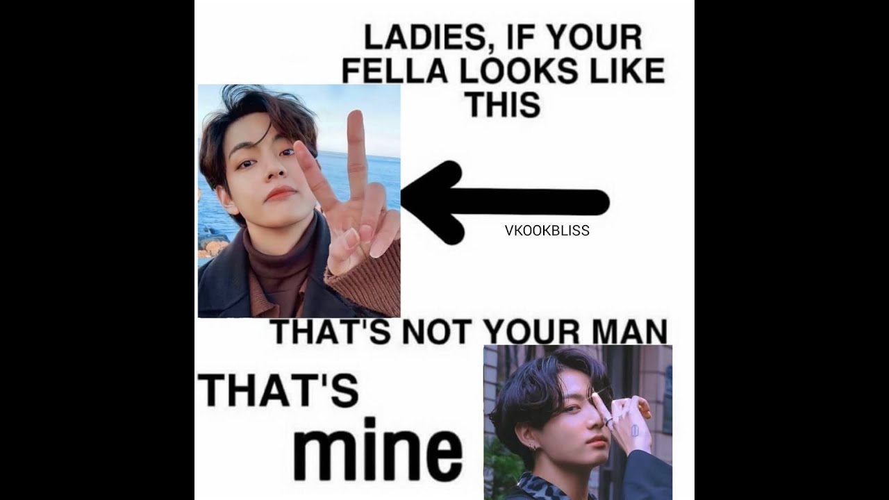 Taekook memes because taekook is  superior