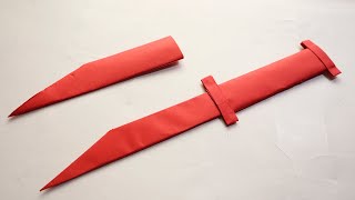 How to Make an Easy Paper Sword, Origami Sword! | Paper Sword by ComoHacerWTF 12,049 views 1 year ago 7 minutes, 1 second