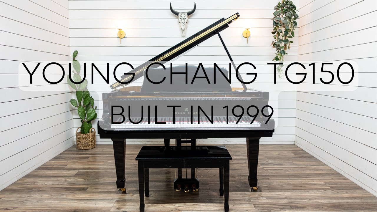 Young Chang TG-150 Baby Grand Piano Built in 1999 - YouTube