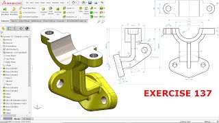 Solidworks Tutorial for Beginners Exercise 137