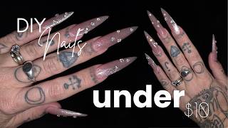 •☆Trying AFFORDABLE Nail Products Under $10☆•Easy Nails at Home•●•Beginner Friendly Tutorial☆•