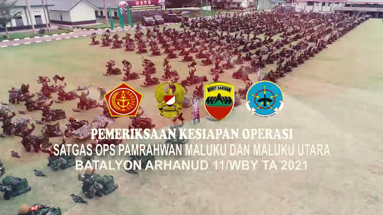 Riksiap Ops Satgas Pamrahwan Maluku dan Maluku Utara Batalyon Arhanud 11 /Wby