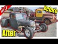 1947 ford rat rod build