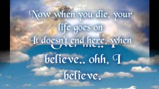 Miniatura de vídeo de "Diamond Rio - I Believe Lyrics"