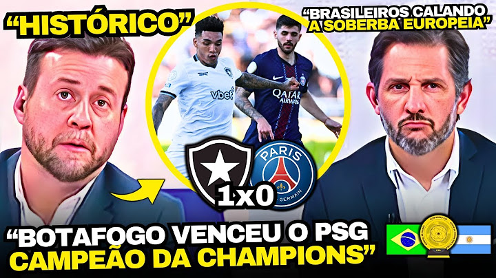 ARGENTINA TV WAS SHOCKED BY BOTAFOGO 1x0 PSG IN THE WORLD CUP