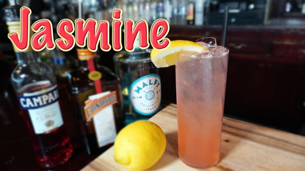 How to make a Jasmine Cocktail YouTube