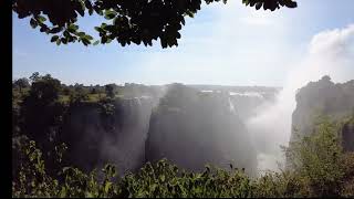 Les chutes Victoria en Afrique Australe