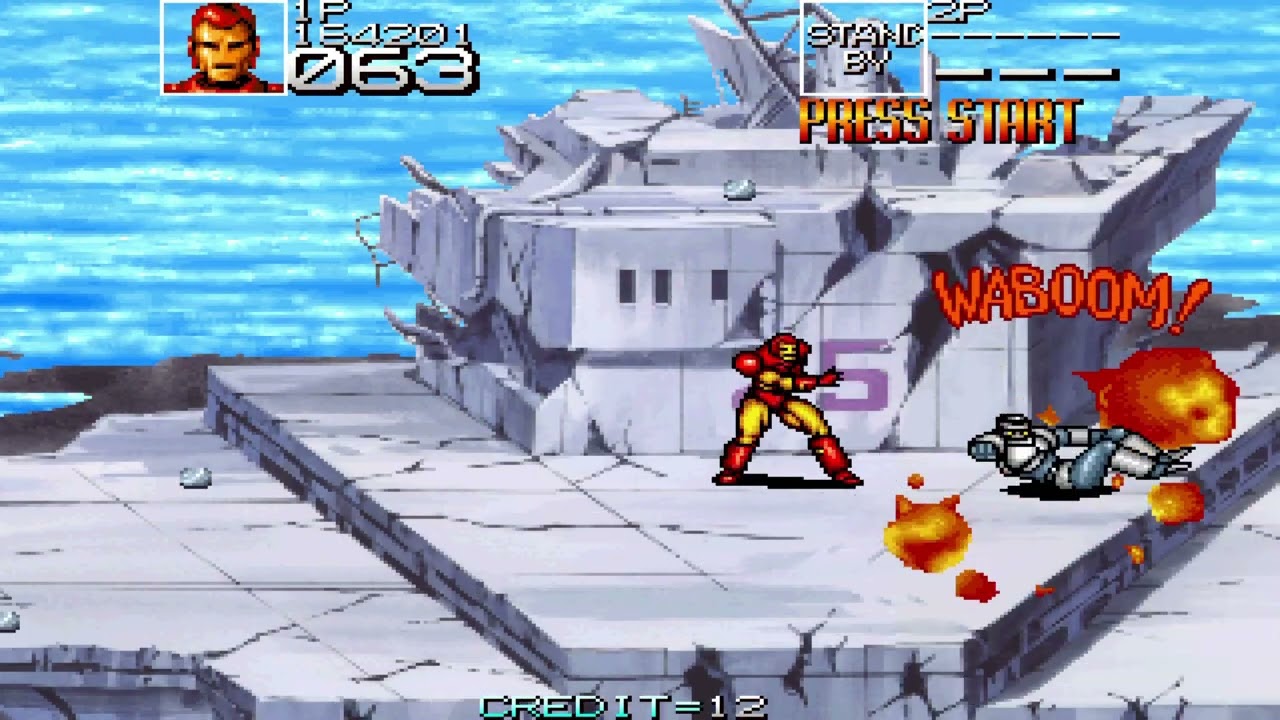 Captain América and the Avenger arcade 