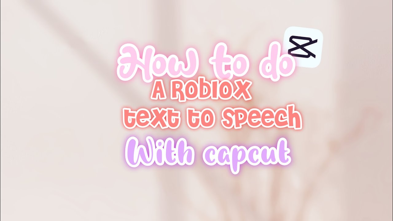 how to make text to speech in roblox studio