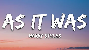 Harry Styles - As It Was (Lyrics)