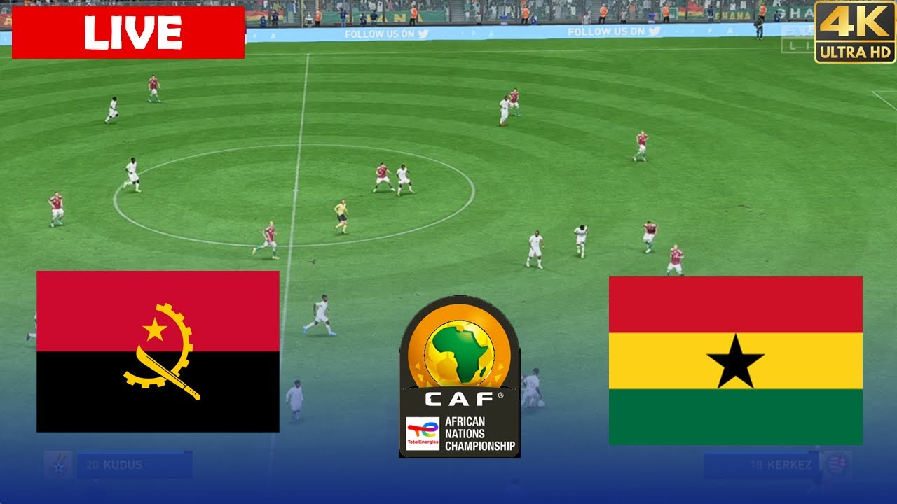 🔴Ghana vs Angola Africa Cup of Nations Live Ghana vs Angola CAF LIVE