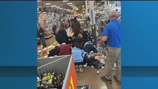 Car plows into Kroger in Athens near UGA campus sending 4 people to hospital