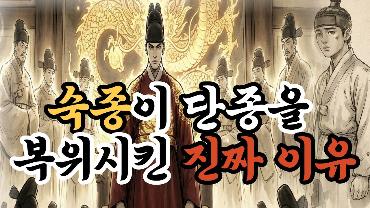 [반만년한국사] 단종을 살려야 했다, 숙종이 단종을 복위시킨 진짜 이유ㅣ#숙종 #단종복위 #사육신 #한국사 #성리학 #정치사