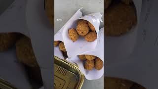 Free Falafel To Cheer Up Displaced Palestinians In Gaza City  | Voa News #Shorts