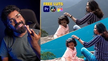 കിടു CINEMATIC Free LUTS | Premiere Pro, Davici Resolve, FCP| Freshluts | Color Grading | Arpith