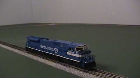N Scale KATO SD80MAC Conrail #4100 with DCC + Sound Installed.