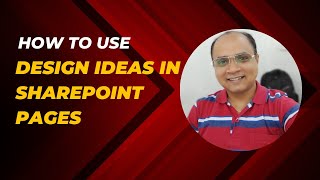 How to Use Section Design Ideas in Microsoft SharePoint Pages #sharepoint  #newfeatures