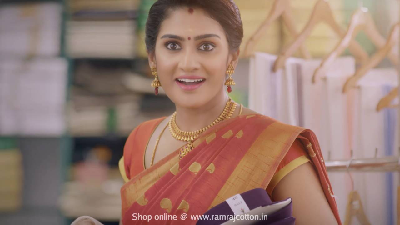 Ramraj Pure Cotton Karai Mundu - YouTube