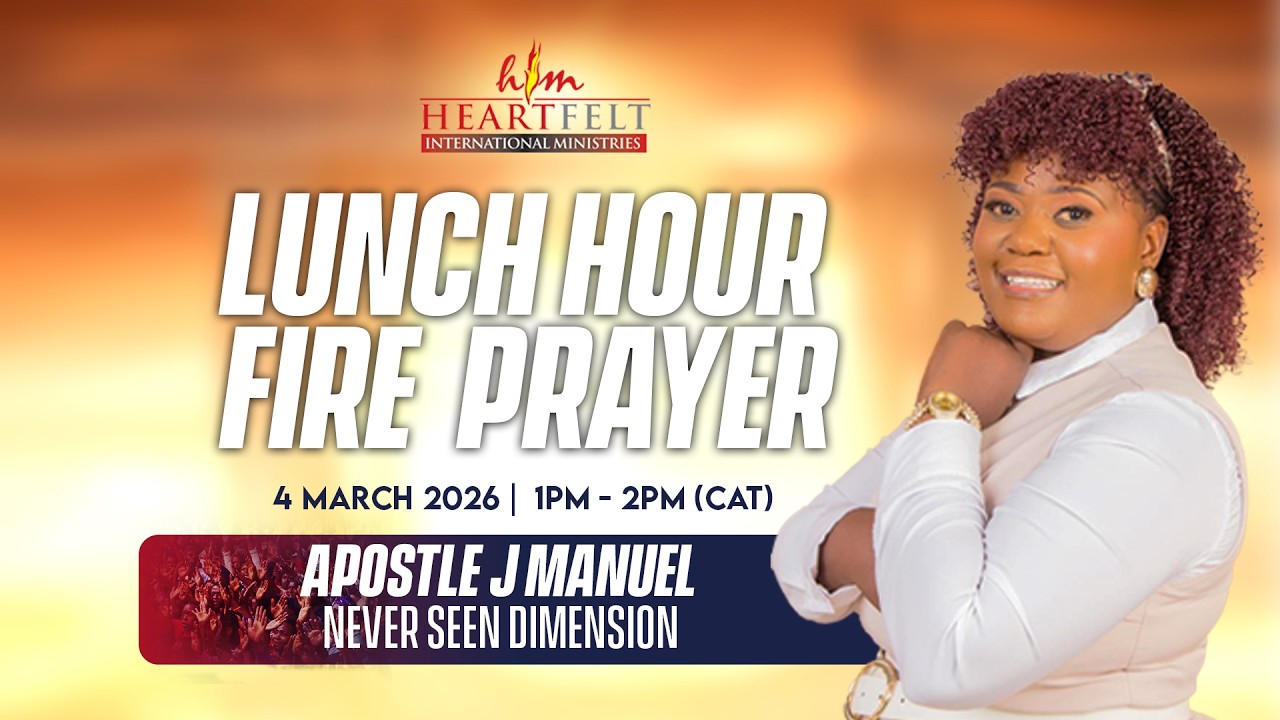Never Seen Dimension |  Apostle J Manuel | LUNCH HOUR FIRE PRAYER