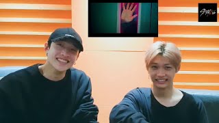 Chan and Felix react to JY Park 'FEVER' music video