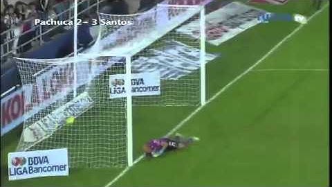 Resumen y goles del Pachuca 2-3 Santos
