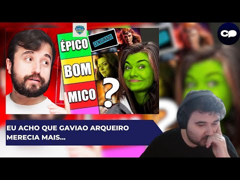 Reagindo ao República Coisa de Nerd: QUAL A PIOR SÉRIE MARVEL? - TIERLIST DE TODAS AS SÉRIES