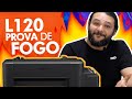 EPSON L120 É BOA PARA SUBLIMAÇÂO? (  teste de fogo )