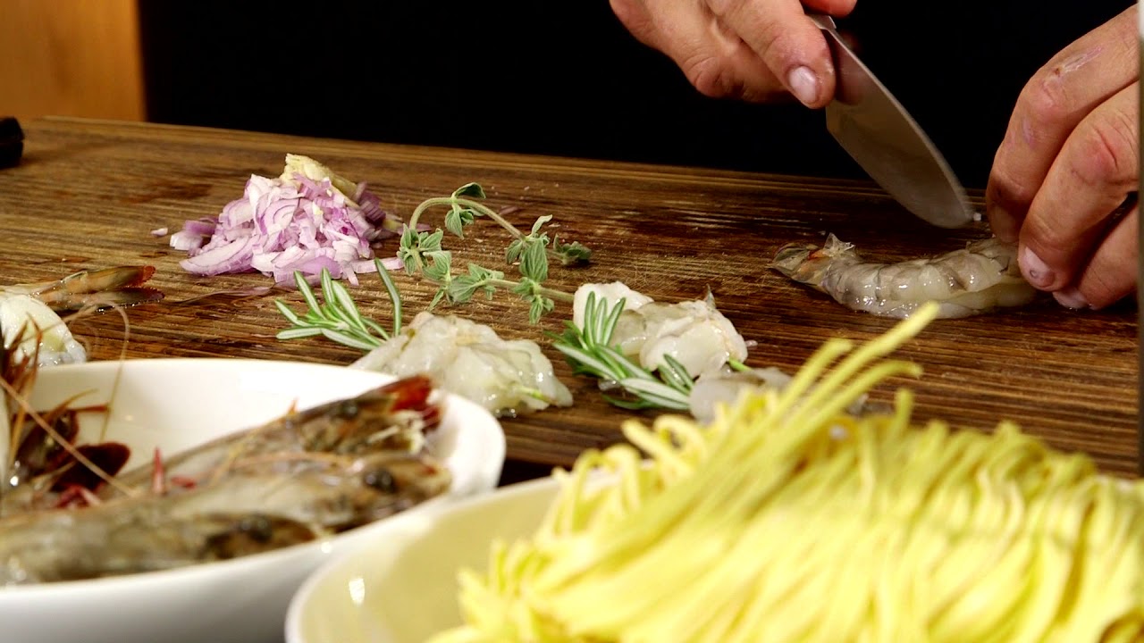 Das schnelle Gericht: Spaghetti Aglio e Olio mit Garnelen