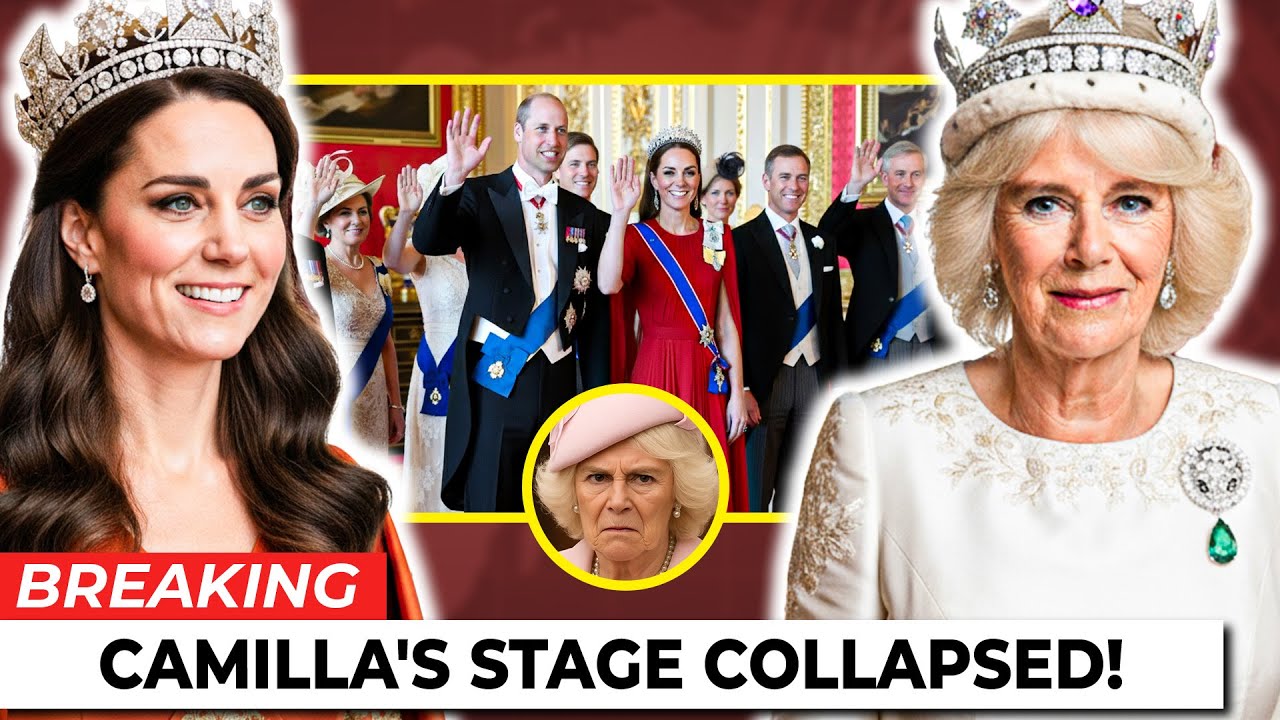 Catherine Stuns the World in Glittering Gown and Queen’s $85M Necklace at Royal State Dinner