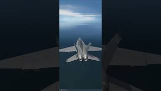 DCS #shorts | F-18C RTB to carrier in bad weather P1