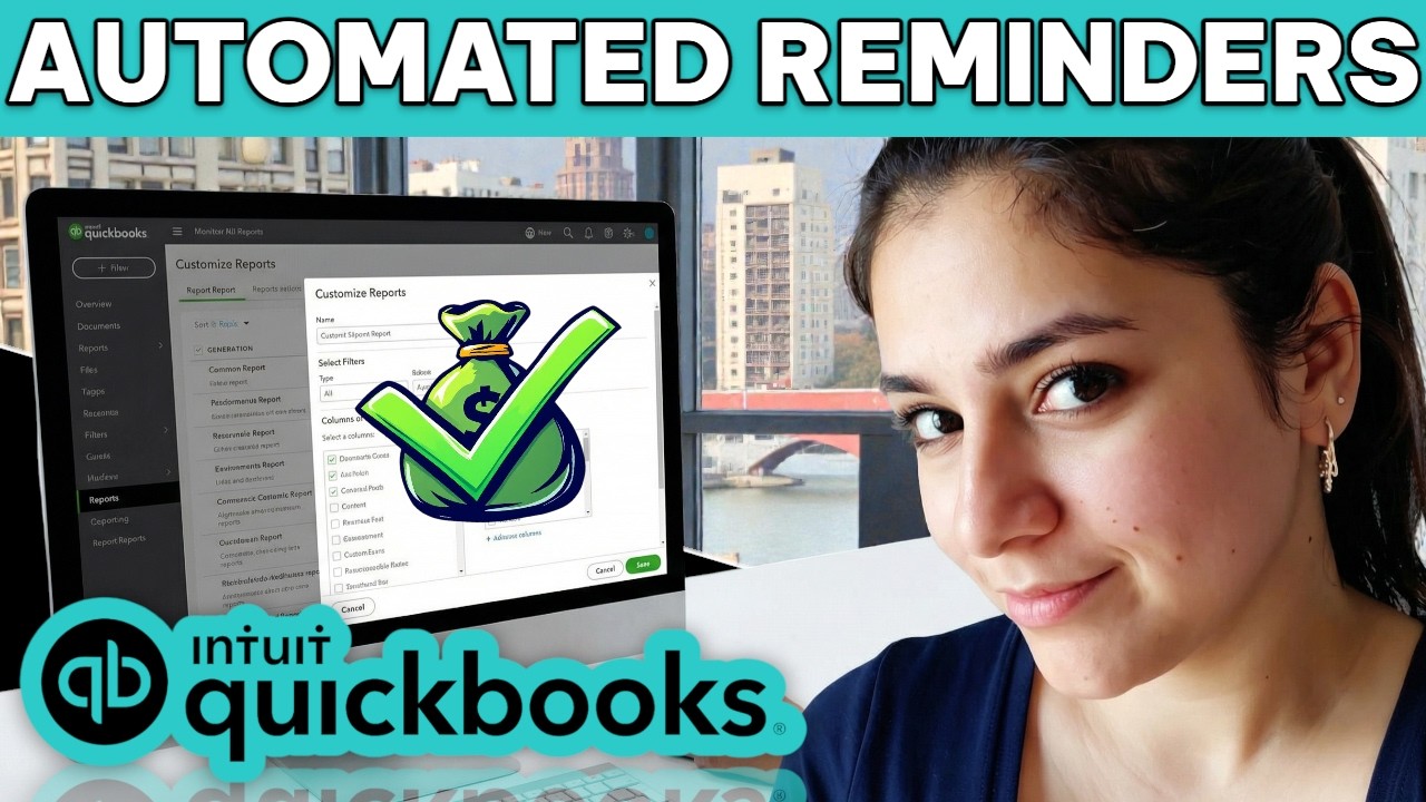 how to set up automated payment reminders in QuickBooks Online step by ...