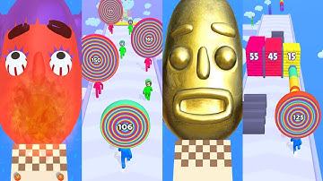 Sandwich Runner | Layer Men 3D - Gameplay Walkthrough (Android iOS)