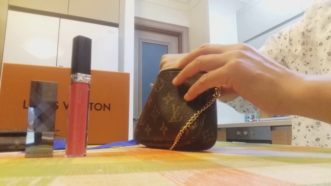 Louis Vuitton Mini Pochette / Review and WIMB - YouTube