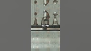 How to Fix a Leaky Faucet in 60 Seconds!