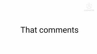 The first person to comment will get pinned