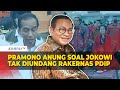 Respons Pramono Anung soal Jokowi Tak Diundang ke Rakernas PDIP