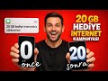 20 GB HEDİYE İNTERNET KAMPANYASI | VODAFONE BEDAVA İNTERNET 2026 | GÜNCEL 