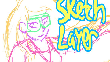 GIMP Anime Tutorial: Part 1, Sketch Layer