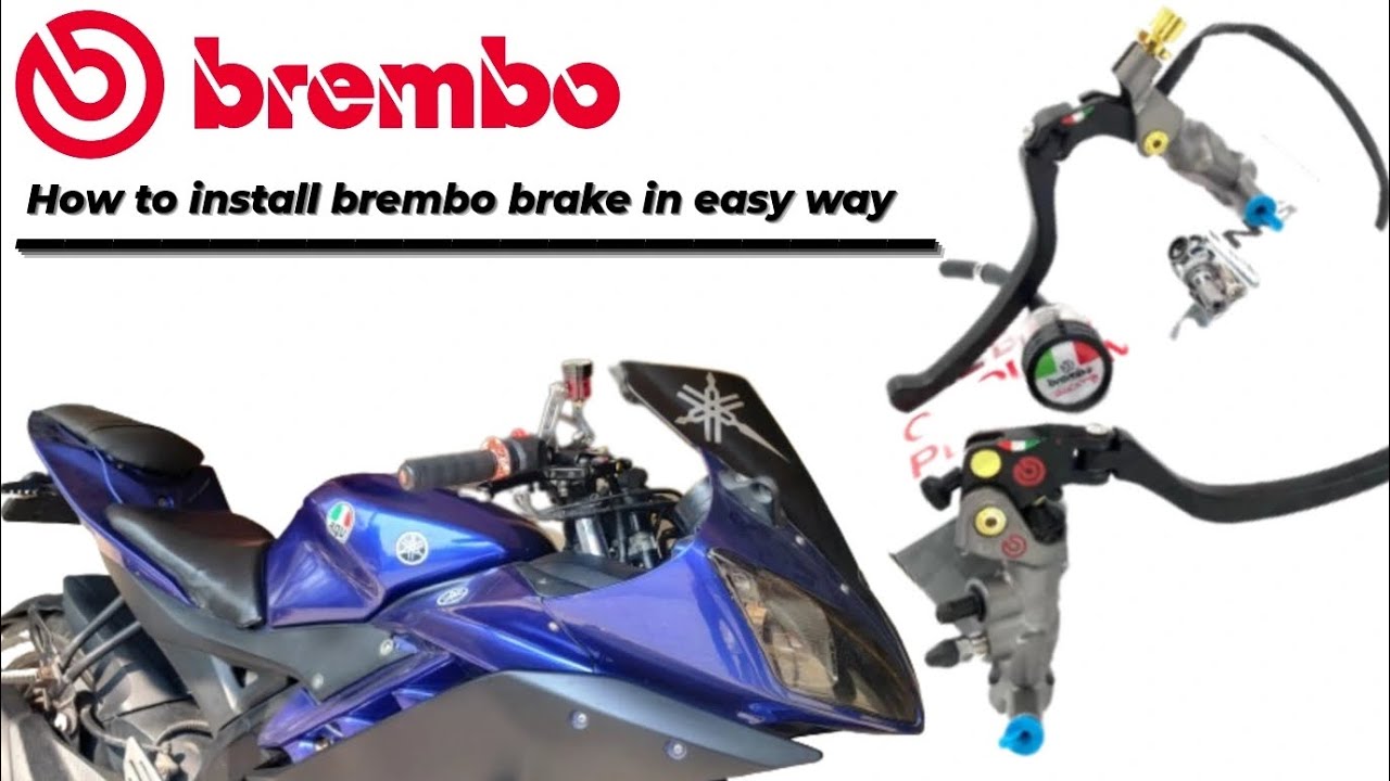 HOW TO INSTALL BREMBO BRAKES / REPLICA / DETAILED INSTALLATION ...