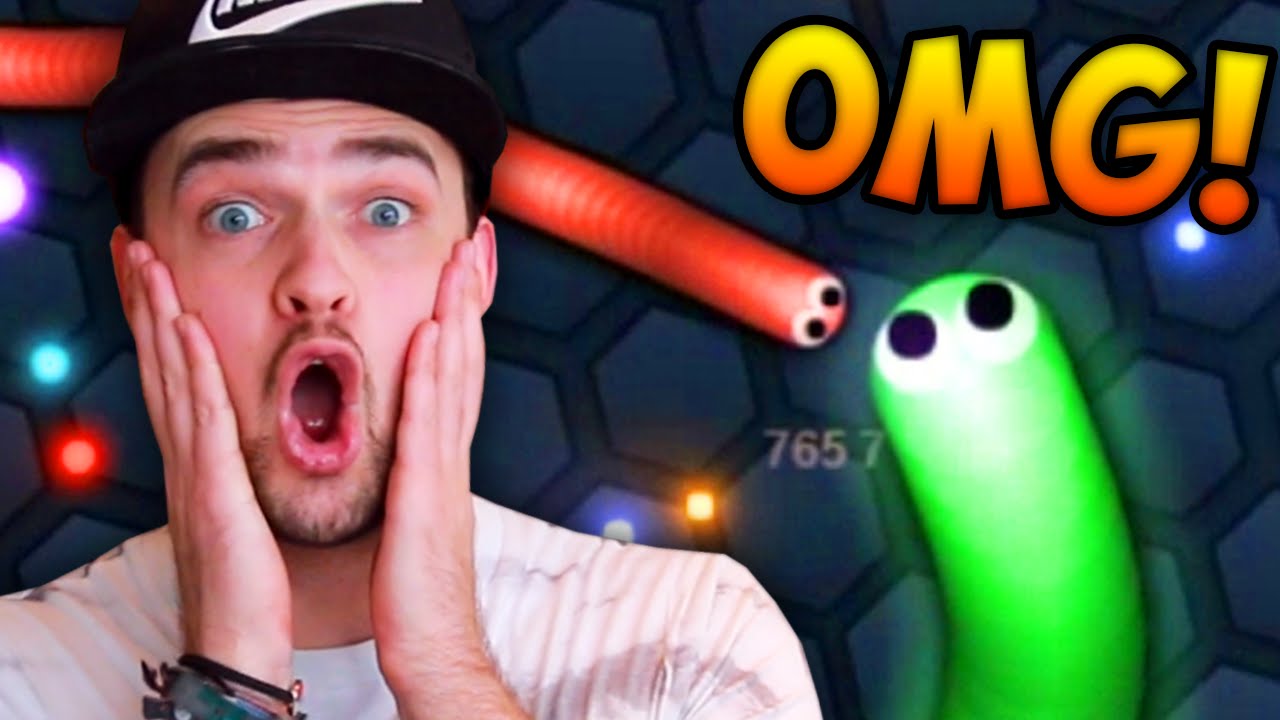 SLITHER.IO - BETTER THAN AGARIO!!! - YouTube