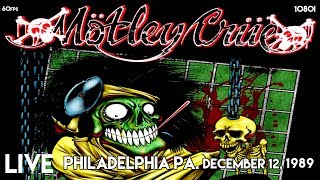 Motley Crue Live in Philadelphia PA. 1989 Master Tape Network Remaster 1080p 60fps
