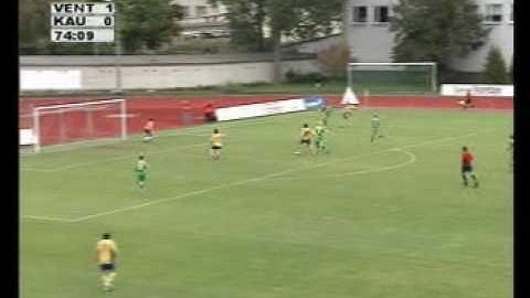 Baltic league 2007: FK Ventspils - FBK Kaunas 1:0