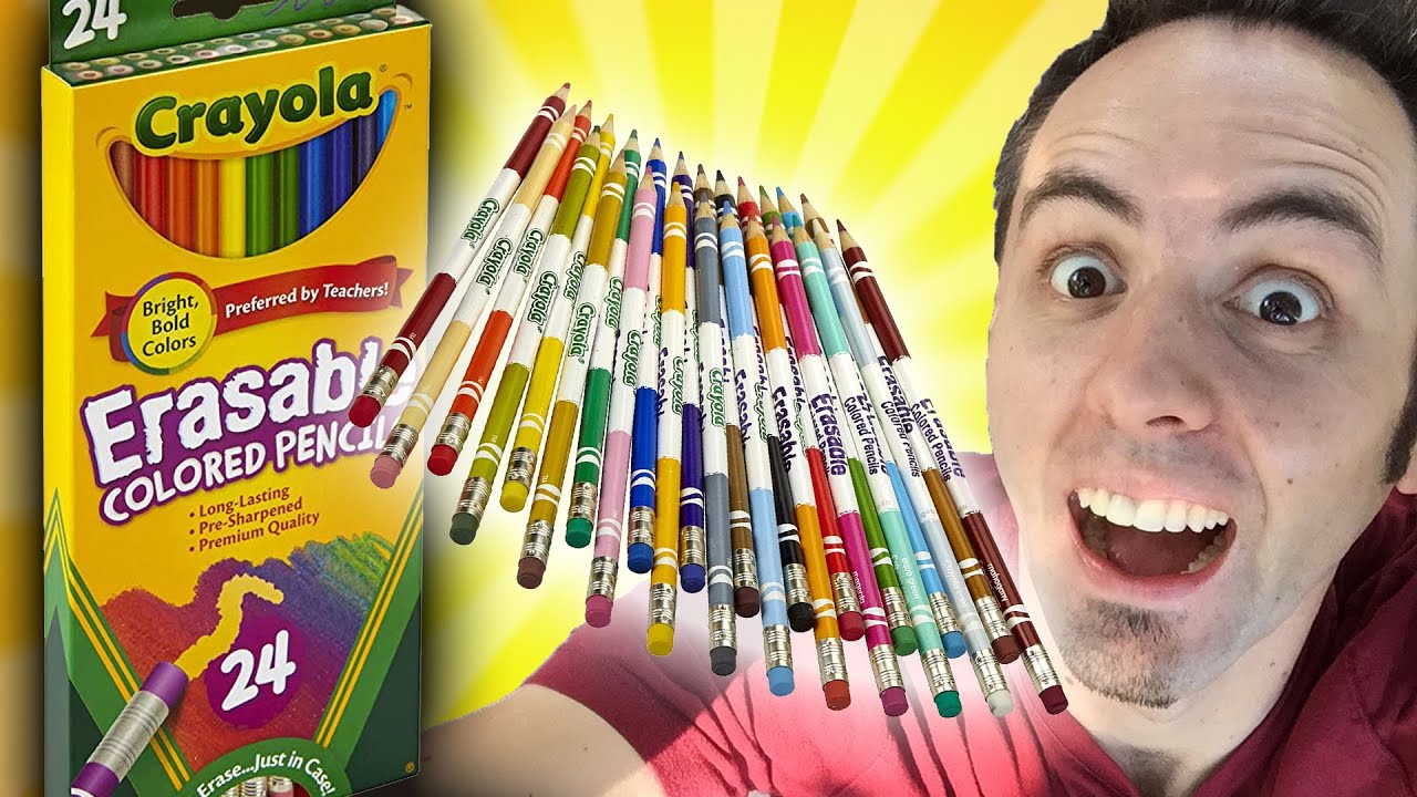 Crayola 36 ct Erasable Colored Pencils