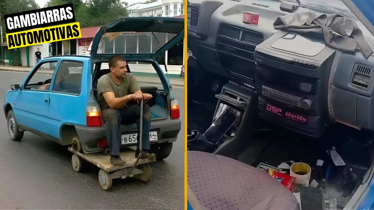 OFICINA DO TIÃO - TENTE NÃO RIR DESSAS GAMBIARRAS DE BAIXA QUALIDADE 😂 