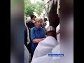 Ooni of Ife &amp; a white woman speaking Yoruba in London