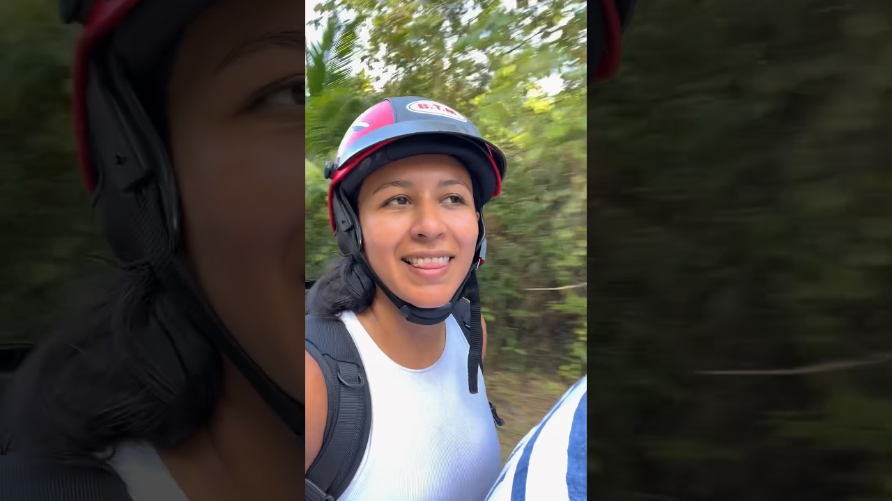 Cruzando la isla koh samui 🛵 #viajarporelmundo