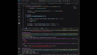 PYTHON BEGINNER PROJECT 🚀PASSWORD GENERATOR 💻