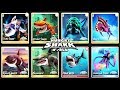 ALL SHARKS CARD ART FOR HUNGRY SHARK WORLD